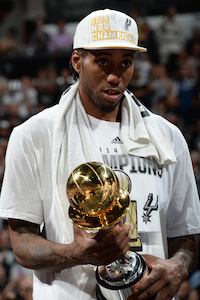 Leonard: MVP (NBAE/Getty)