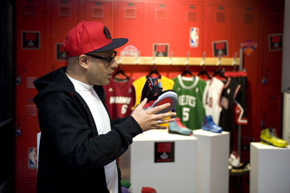 Sneaker expert Kish Kash loves his Jordans